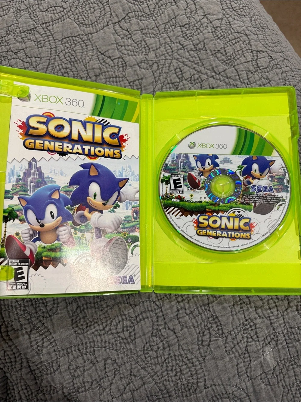 Sonic Generations - Xbox 360 Video Game (Green Case)